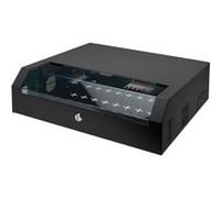 Digitus Coffret mural SOHO Slim 156x525x475mm 3U rotatif 2U fixe, Armoire informatique