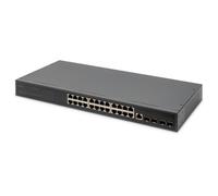 Digitus Commutateur 24 ports 10/100/1000 + 4 uplink SFP+, 19", fonctionnalités L2+
