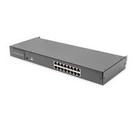 Digitus Commutateur clavier-vidéo-souris Cat.5 modulaire, 16 ports