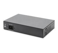 Digitus Commutateur Gigabit 8 ports – 6 PoE, 2 RJ45, 2 SFP (802.3af/at/bt)