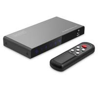 Digitus Commutateur HDMI 3x1 – 4K/60Hz UHD avec HDR, 18 Gbps, HDCP 2.2
