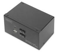 Digitus Commutateur KVM, 2 ports, Double affichage, 4K, HDMI®