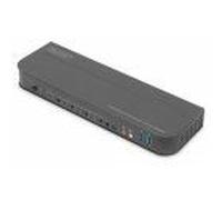 Digitus Commutateur Kvm, 4 Ports, 4k 60 Hz, 4 X Entrées Dp, 1 X Sorti