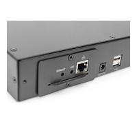 Digitus Commutateur KVM modulaire 16-ports VGA, kit de mise à niveau, cascadable, accès opt. IP