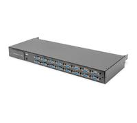 Digitus Commutateur KVM modulaire 16-ports VGA, kit de mise à niveau, cascadable, accès opt. IP