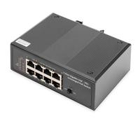 Digitus Commutateur réseau 7 ports Gigabit Ethernet PoE, industriel, non administrable, 1 port DP