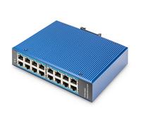 Digitus Commutateur réseau Gigabit Ethernet 16 ports, industriel, non administrable