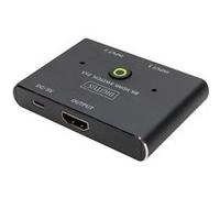 8K HDMI Switch, 2x1 black