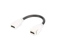 Digitus Connecteur Keystone HDMI 2.0 pour DN-93832 Câble 12 cm Blanc pur (RAL 9003)