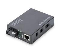 Digitus Convertisseur de média Gigabit bidirectionnel, RJ45 / SC