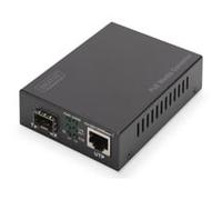 Digitus Convertisseur de média Gigabit PoE, RJ45 / SFP, PSE, Media Converter