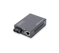 Digitus Convertisseur de Médias Fast Ethernet DN-82020-1, 100Base-TX vers 100Base-FX, SC Multimode 2km, IEEE 802.3/u, 50/125/62.5/125µm