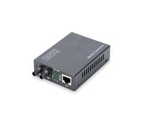 Digitus Convertisseur de Médias Gigabit DN-82110-1 RJ45 vers ST Multimode 1000Base-T, 1000 Mbit/s, 500m, 850nm