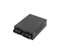 Digitus Convertisseur de Médias Gigabit DN-82124 SC/SC Multimode/Monomode 1000Base-SX, jusqu'à 20km, 1310nm, fibres 8.3-100µm