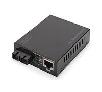 Digitus Convertisseurs de médias Gigabit PoE, RJ45 / SC, SM, PSE