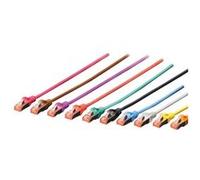 CAT 6 S-FTP patch cord, Cu, LSZH AWG 27/7, length 10 m, color black