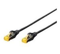 Digitus Cordon de brassage CAT 6A S-FTP Cu LSZH AWG 26/7 10 m Noir