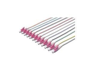 Digitus Cordon Fibre Optique LC Simplex OM4 Multimode 50/125µm LSZH 2m, Perte Insertion 0.4dB, Connecteurs Mâles, Coloris IEC 304, -25°C à +80°C