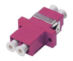 Digitus Coupleur fibre optique, duplex, LC > prise LC, multimode OM4, Raccord