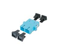 Digitus Coupleur Fibre Optique SC/SC Multimode, Corps Polymère, Virole Céramique Zircone, Conditionnement 30 pièces
