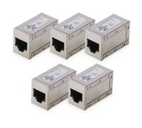 Digitus Boîtier femelle RJ45 AT-AG-8-8-C6S 8 pôles argent 5 pièces