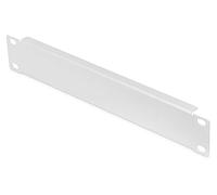 DIGITUS Couvercle Aveugle - 10 Pouces (254 mm) - 1U - Couvercle pour Armoire réseau - Panneau Aveugle - tôle d'acier - Gris