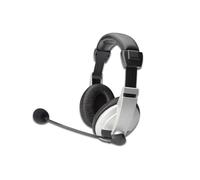 Casque micro Stereo multimedia, noir / argent