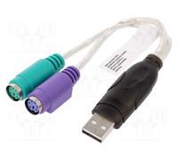 DIGITUS DA-70118 Adaptateur USB-PS2