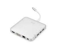 Hub USB Digitus blanc DA-70863