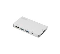 USB-C Multiport Travel Dock, 6 Port 4K, HDMI, 1x USB-C, 2x USB3.0,2x card reader