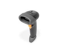 Digitus DA-81002 Lecteur de code-barres 2D filaire 1D, 2D LED noir scanner à main avec pied USB-A, USB-C USB 2.0