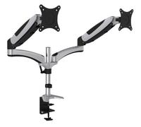 Digitus DA-90353 x2 Support de table pour écran 25,4 cm (10\ ) - 68,6 cm (27\ ) noir inclinable, mobile, rotatif