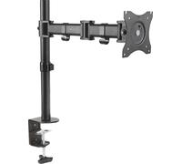 DIGITUS DA-90361 - Kit de montage (bras articulé, fixation de serrage pour table) - pour écran LCD - noir - Taille d'écran : 38.1-68.6 cm (15"-27") - montage sur table