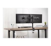 Digitus Soporte de Monitor Universal Doble con Fijación a Presión