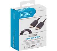 Digitus DB-330120-020-S DIGITUS HDMI Anschlusskabel, HighFlex St/St, 2.0m, sw