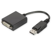 Digitus DB-340409-001-S DVI / DisplayPort Adaptateur [1x DisplayPort mâle - 1x DVI femelle 24+5 pô