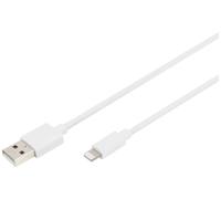 - Câble Lightning - USB mâle pour Lightning mâle - 2 m - double blindage - blanc