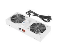 Digitus Système de ventilation 48,3 cm (19") 2 ventilateurs 276 m³/h Thermostat Gris (RAL 7035)