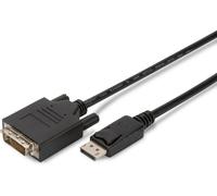 DIGITUS DisplayportKabel DPort -> DVI(24+1) St/St 8K 1m