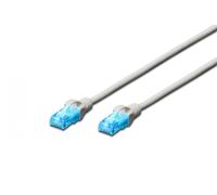 Digitus DK-1512-030 Câble de Raccordement RJ-45 Cat5e U/UTP 3m Gris
