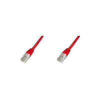 Digitus DK-1512-300/R câble de réseau Rouge 30 m Cat5e U/UTP (UTP)