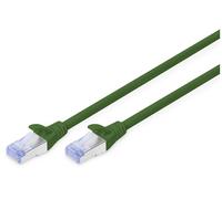 Digitus DK-1532-150/G RJ45 Câble réseau, câble patch CAT 5e SF/UTP 15 m vert gaine en PVC, blindage double, multifilaire 1 pc(s)