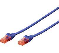 Digitus DK-1612-050/B RJ45 Câble réseau, câble patch CAT 6 U/UTP 5.00 m bleu torsadé par paire 1 pc(s)