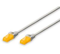 Digitus DK-1613-A-010 CAT6a U/UTP Câble patch 1m gris Paire torsadée