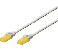 Digitus DK-1613-A-010 RJ45 Câble réseau, câble patch CAT 6a U/UTP 1.00 m gris sans halogène, torsadé par paire