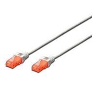 Digitus Câble réseau DK-1617-050/B-BU RJ45 Cat 6 U/UTP 5m ignifuge sans halogène Bleu