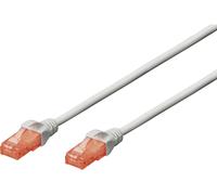 Digitus DK-1617-100 RJ45 Câble réseau, câble patch CAT 6 U/UTP 10.00 m gris sans halogène 1 pc(s)