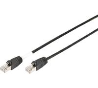 Digitus DK-1644-050/BL-OD RJ45 Câble réseau, câble patch CAT 6 S/FTP 5.00 m noir résistant aux UV, torsadé par paire 1 pc(s)