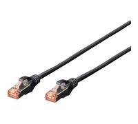 Digitus DK-1644-050/BL RJ45 Câble réseau, câble patch CAT 6 S/FTP 5.00 m noir