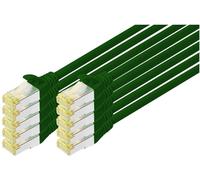 Digitus DK-1644-A-005-G-10 RJ45 Câble réseau, câble patch CAT 6a S/FTP 0.50 m vert 1 pc(s)